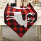 Christmas decorations knitting cloth table flag