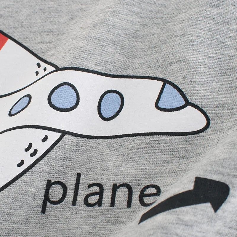 New Children's Clothing Children's Short-Sleeved T-Shirt Boys Half-Sleeved Clothes - Enfance-Heureuse