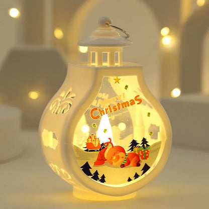 Christmas Candle Lamp Romantic Ornaments - Enfance-Heureuse