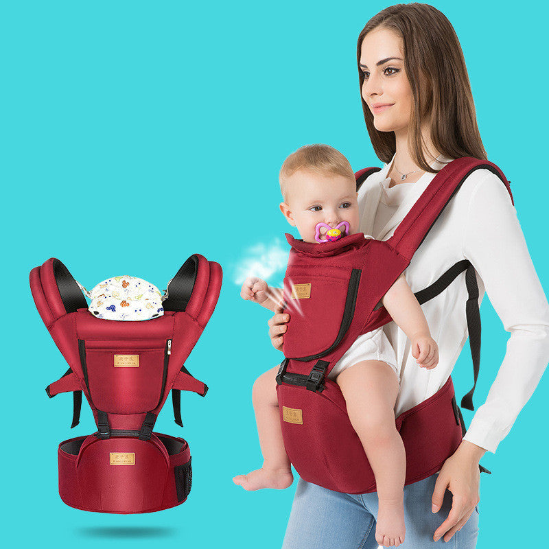 Porte-bébé respirant avec tabouret de taille