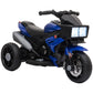 Electric Motorbike For Kids 6V Ride-On Motorcycle Toy With Music Horn Headlights Blue