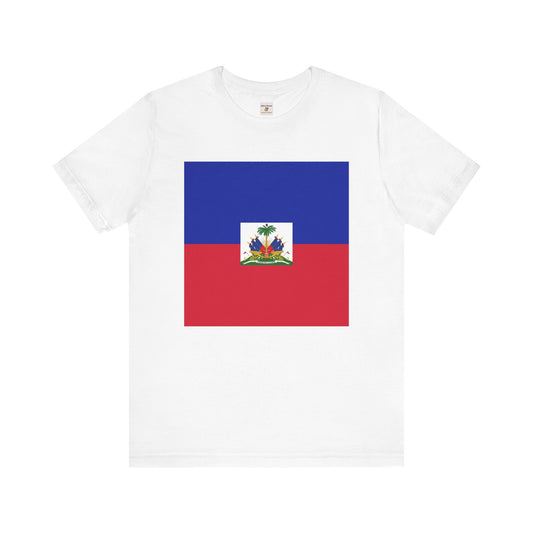Haitian Flag Unisex Jersey Tee - Celebrate Culture with Style - Enfance-Heureuse