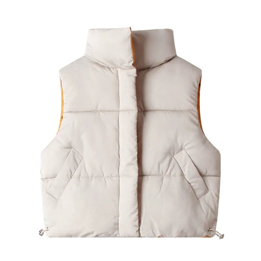 Children's down cotton vest - Enfance-Heureuse