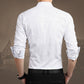 Brand Fashion Male Shirt Long-Sleeves Tops Polka Dot Printing Mens Dress Shirts Slim Men Shirt Plus Size M-5XL FGT