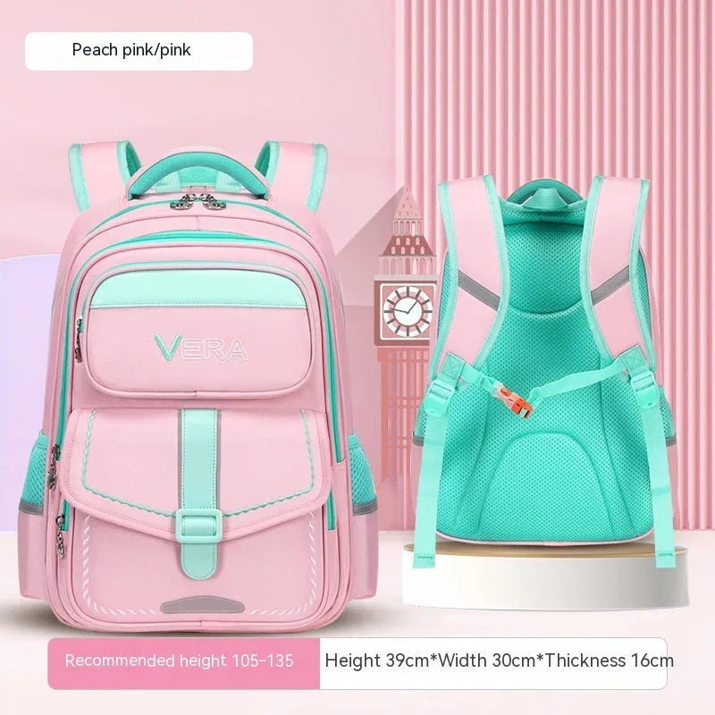 Backpack Spine Protection Waterproof Large Capacity - Enfance-Heureuse