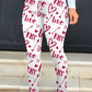 Ladies' Printed Waist Slimming And High Waisted Fashionable Pants - Enfance-Heureuse