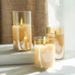Electroplated Glass LED Electronic Candle Lights Wholesale Rechargeable - Enfance-Heureuse