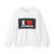 I Love Jesus Crewneck Sweatshirt - Unisex Heavy Blend - Enfance-Heureuse