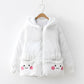 Hooded thick warm cotton padded jacket - Enfance-Heureuse