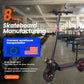 Hot Sale 8.5 Inch Tire Dual Wheel 350w 10.4A Battery Powerful Electric Scooter - Enfance-Heureuse