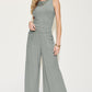 Basic Bae Full Size Ribbed Tank and Wide Leg Pants Set - Enfance-Heureuse