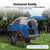 Truck Bed Tent With Awning, Fits 5.5-5.8FT Truck, PU3000mm Waterproof Tailgate Pickup Truck Tents, Easy Set-up For 2 Person, Fits Full Size Short Bed, Chevy, Dodge, Ford, GMC - Enfance-Heureuse