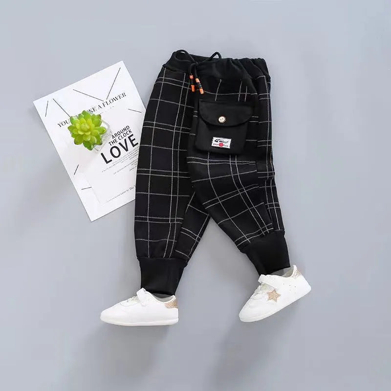 Children's Spring And Autumn Workwear Casual Sports Pants - Enfance-Heureuse