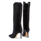 Chengdu Women's Shoes With Stiletto Heels And Knee-length Boots - Enfance-Heureuse