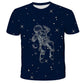 T-shirt astronaute à impression numérique