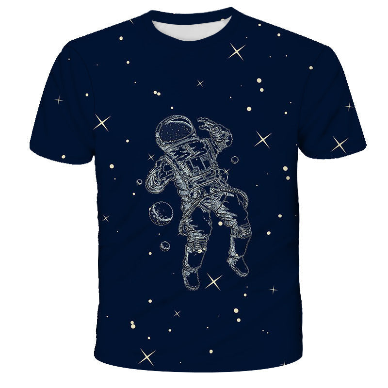 T-shirt astronaute à impression numérique