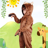 Children's Animal Brown Bear Modeling Costume Props - Enfance-Heureuse