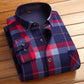 Thickened Velvet Padded Shirt Thermal Plaid - Enfance-Heureuse