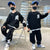 Suit Middle Boys' Clothes Sports Sweater Two-piece Set - Enfance-Heureuse
