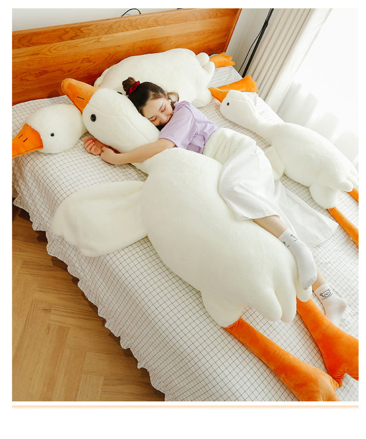 Cute Big White Geese Pillow Plush Toy - Enfance-Heureuse