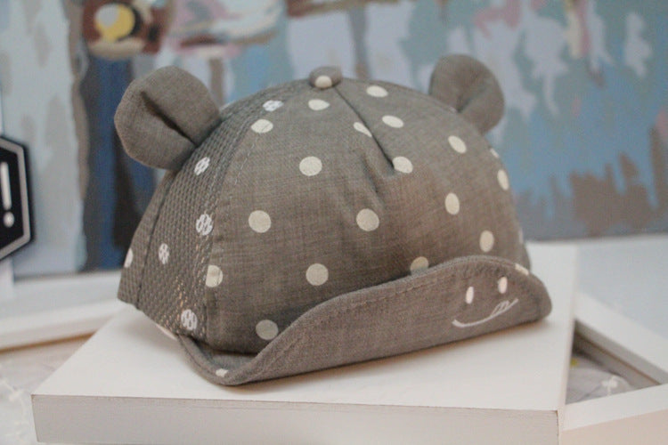 Baby summer sun hat baby cartoon sun hat - Enfance-Heureuse