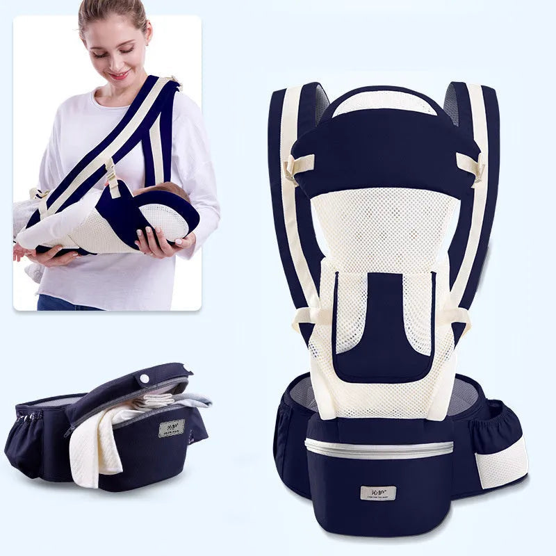 Ergonomique Porte-Bébé Infantile Bébé Siège Pour Hanche Hipseat Transporteur 3 Dans 1 Avant Face Ergonomique Kangourou Bébé Wrap Sling