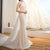 Mid-waist Dream See-through Super Fairy Light Wedding Dress - Enfance-Heureuse