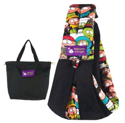 Cotton breathable sling baby carrier baby bag back pocket - Enfance-Heureuse