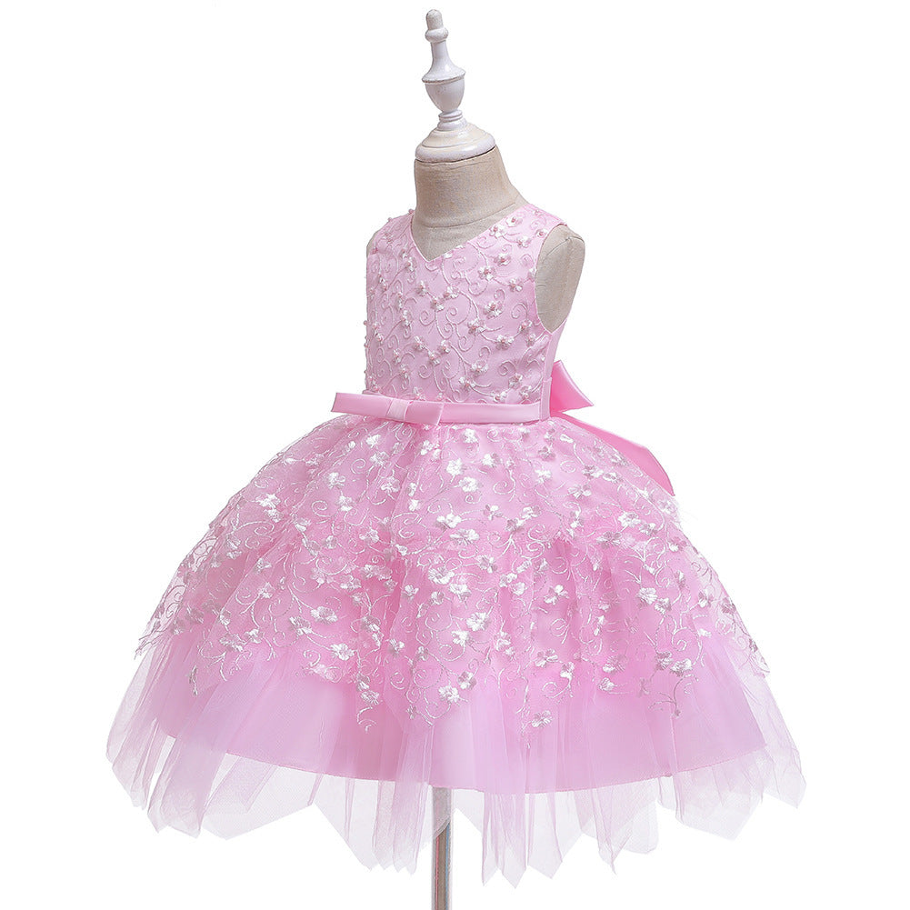 Clothing Baby Girls Middle And Small Children Kindergarten Dresses - Enfance-Heureuse