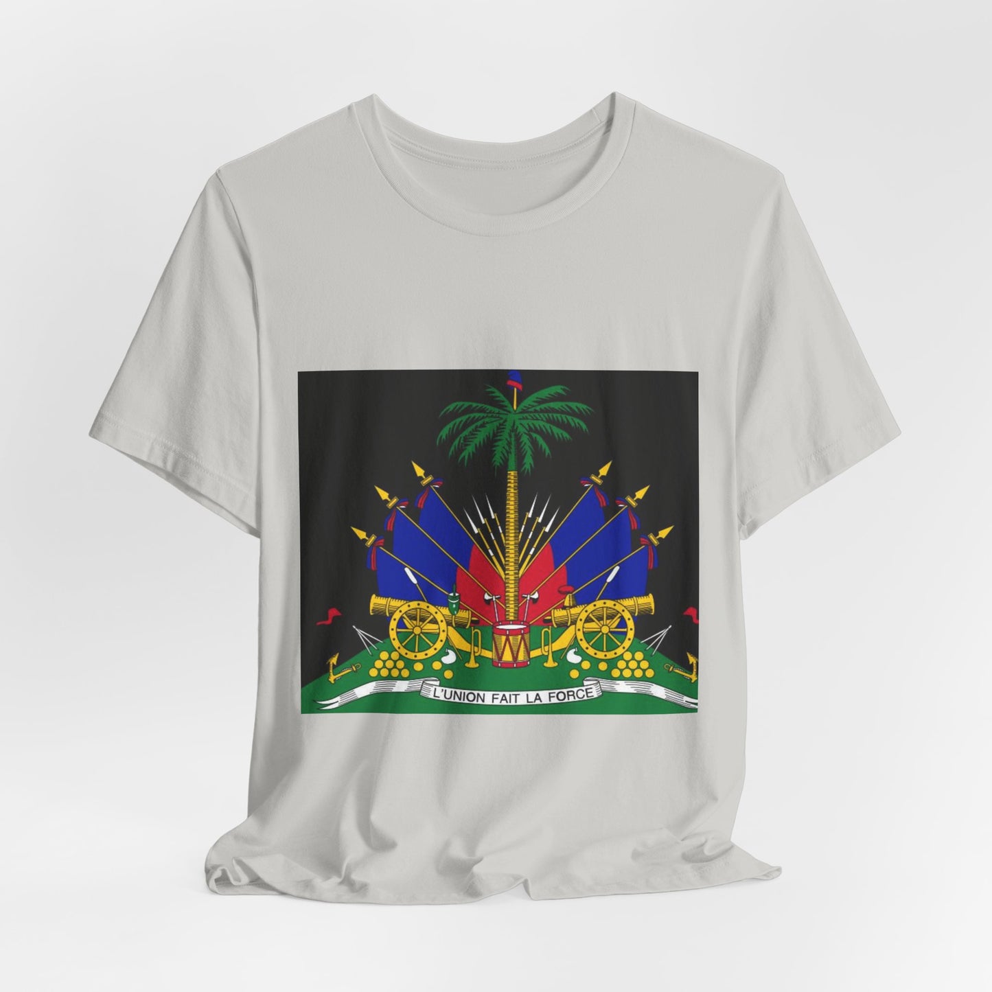 Haiti Coat of Arms T-Shirt — Haitian Flag & Emblem Graphic Tee