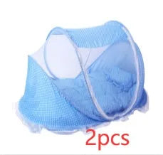 Pliable Bébé Moustiquaire Avec Oreiller + Net 2 pièces Ensemble - Enfance-Heureuse
