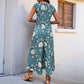 European And American Jumpsuit Printed Wide Leg Jumpsuit - Enfance-Heureuse