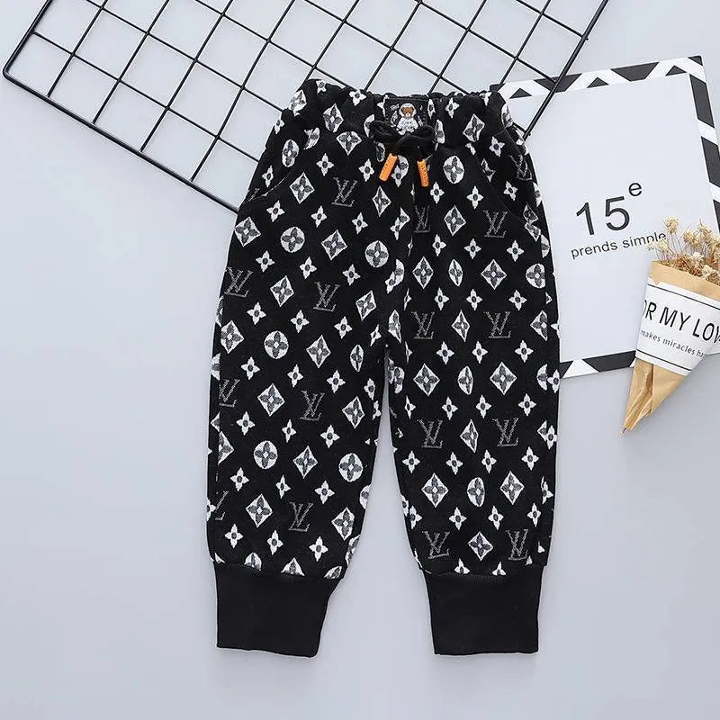 Children's Spring And Autumn Workwear Casual Sports Pants - Enfance-Heureuse