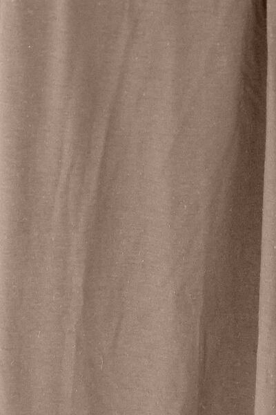 Cache-maillot ouvert à manches longues Basic Bae, grande taille