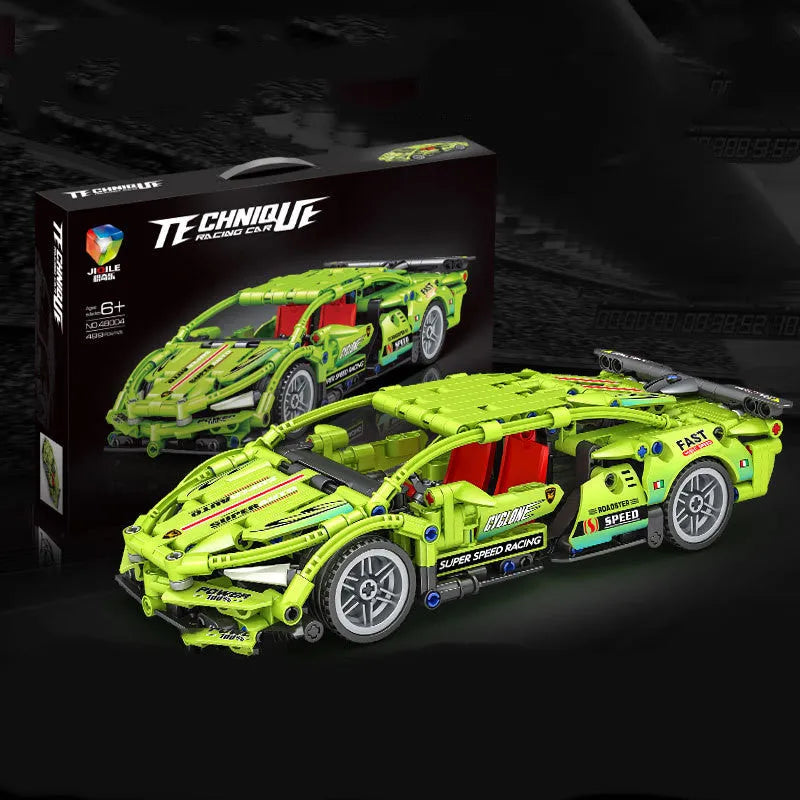 Children's Educational Assembled Racing Model Toys - Enfance-Heureuse