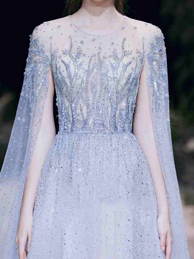 High-end Engagement Evening Dress Light Luxury Niche Wedding Banquet Female - Enfance-Heureuse