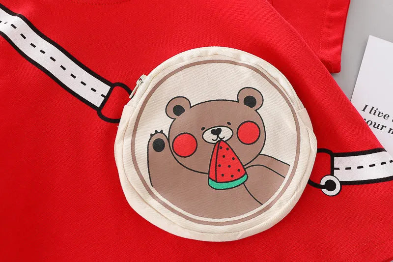 Children's Summer Clothing Sports Korean Style - Enfance-Heureuse