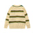 Men's Loose Striped Lapel Cardigan Sweater - Enfance-Heureuse