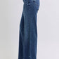 Judy Blue Full Size Raw Hem Mid Rise Jeans