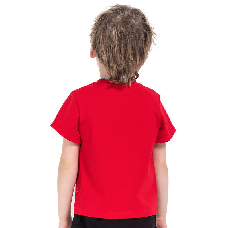 European and American children short sleeve t-shirt - Enfance-Heureuse