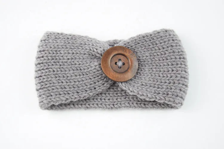 Baby wool headband hand-woven hair accessories - Enfance-Heureuse