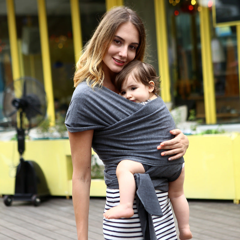 Baby sling solid color baby carrier - Enfance-Heureuse