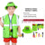 Children's Performance Wear Firefighter Worker Professional Role Play - Enfance-Heureuse