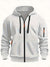 Zipper Hooded Sweatshirt Men's Sports Casual Cardigan Coat