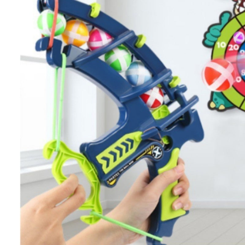 Dinosaur Catapult Sticky Ball Children's Bow And Arrow Toy Shooting - Enfance-Heureuse