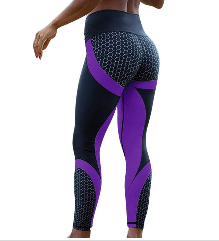 Yoga Fitness Leggings Women Pants Fitness Slim Tights Gym Running Sports Clothing - Enfance-Heureuse