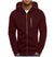 Men's Casual Zipper Hooded Sweater Solid Color Sports Fitness Jackets Cardigan - Enfance-Heureuse