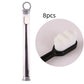Brosse à dents ultra-fine à poils super doux, brosse de nettoyage en profondeur portable pour outils de soins bucco-dentaires, soins des dents, nettoyage buccal, voyage