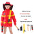 Children's Performance Wear Firefighter Worker Professional Role Play - Enfance-Heureuse