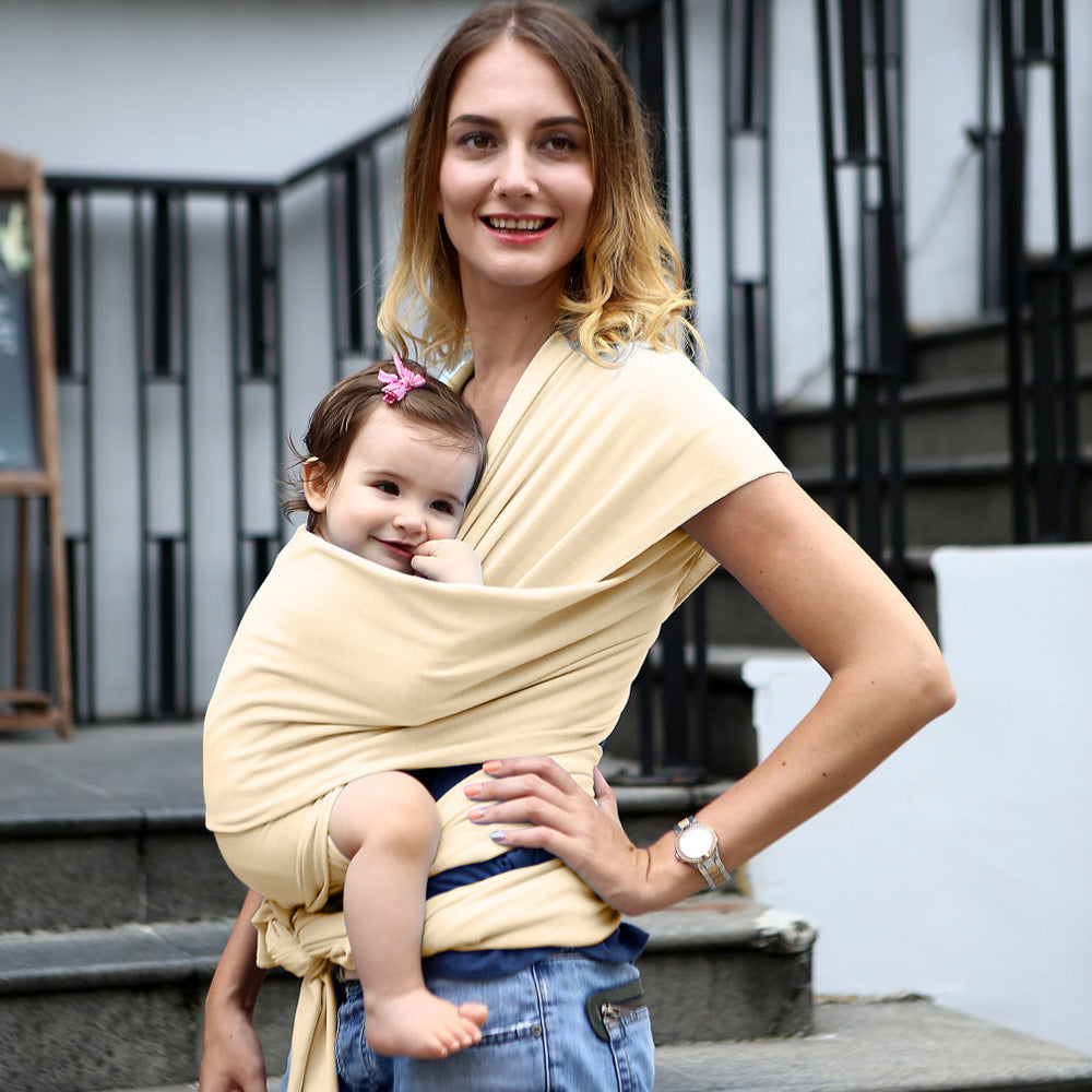 Baby sling solid color baby carrier - Enfance-Heureuse